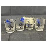 4 Pcs - Canadian Goose Small Glasses