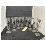 8 Pcs - Canadian Goose Beer Stem Glasses