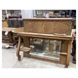 2 Pc Vintage Buffet 21"W x 46"L x 37"H - Top 39