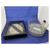 Cut Glass Serving Bowl