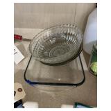 2 - Glass Bowls & Baking Dish