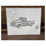 Dale Adkins Print 1953 Chevy Side Step 11"x14"