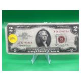 1963 Red Seal $2 Bill