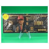 Trump $1000 Bill