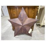 Decorative Metal Wall Hanging Star 31"