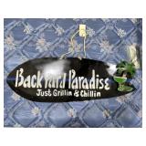 Backyard Paradise Wall Hanging