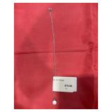 White Gold Chain w/Sapphire Pendant