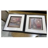 2 Framed/Matted Wall Art