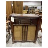 Vintage Hi-Fi Stereo in Cabinet