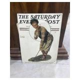 Metal Wall hanging The Saturday Evening Post