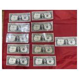 11 - $1 Silver Certificates
