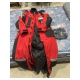 Riding Coveralls Sz 2XL & 2 Pr Gloves