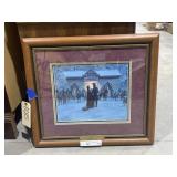 Framed/Matted Mort Kunsler Print