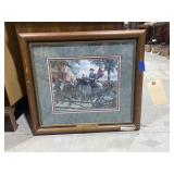 Framed/matted Mort Kunsler Print