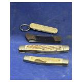4 Pocket Knives