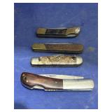 4 Pocket Knives