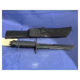 Large Knife in Sheath