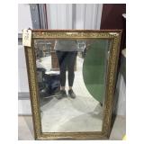 Framed Wall Mirror 42"x29"