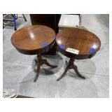 2 - Round End Tables 20"Dia x 27"H