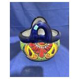 Talavera Basket Planter