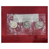 3 - 1979 Susan B Anthony Silver Dollars