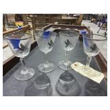4 Pcs- Canadian Goose Stemware