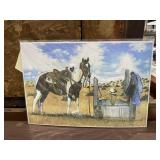 Dale Adkins Print Horse 19"x13"