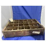 Vintage Wooden Pepsi Cola Pop Bottle Tray