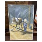 Dale Adkins Print Horse 19"x13"