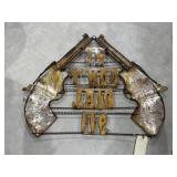 Metal Wall Hanging 26"x27"