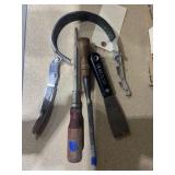 4 Pcs - Screwdrivers - Putty Knife - Filter Wrench
