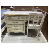 Small Desk 17"W x 44"L x 31"H w/Chair