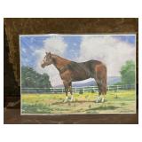 Dale Adkins Print Horse 13"x19"