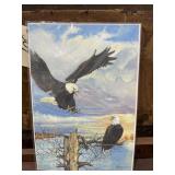 Dale Adkins Print Bald Eagles 19"x13"