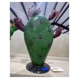 Metal Painted Yard Art Cactus 23"