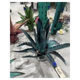 Metal Painted Yard Art - Cactus26"