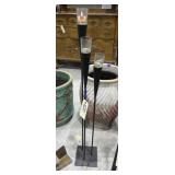 Metal Pedestal Votive Candle Holders