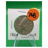 1968-D Kennedy 40% Silver