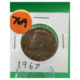 1967 Kennedy 40% Silver