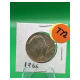 1966 Kennedy 40% Silver