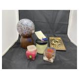 5 Pcs - Candles - Glass Orb