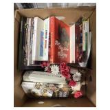 Cookbooks - Faux Flower Decor