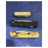 3 Pocket Knives