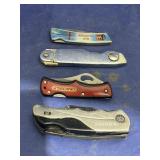 4 Pocket Knives