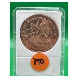 1 oz Copper Round