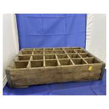 Vintage Wooden Pop Bottle Tray
