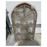 Decorative Wood Wall Hanging 19"x33"