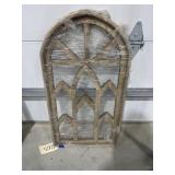 Decorative Wood Wall Hanging 19"x33"