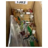 Box of Assorted Glass Pipes