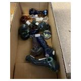 Box of Assorted Glass Pipes